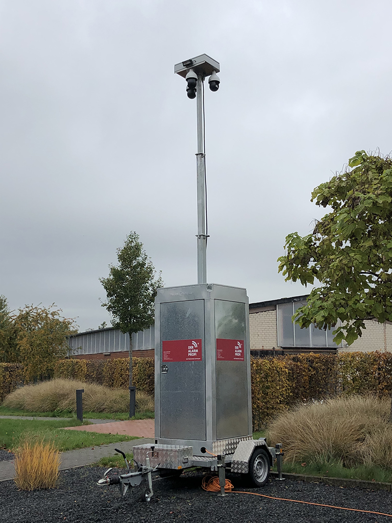 Mobile Videoüberwachungseinheit - DER ALARM PROFI Kiel