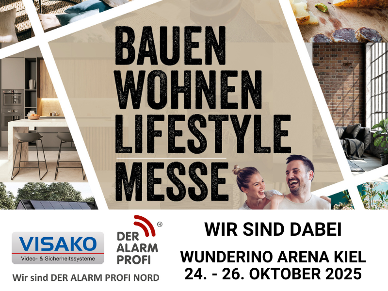 Besuchen Sie uns auf der Bauen Wohnen Lifestyle Messe in Kiel