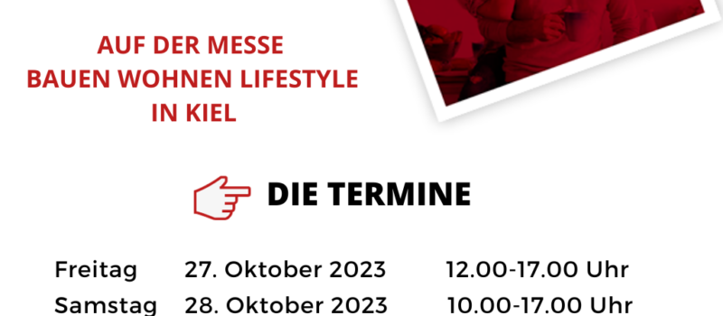 DER ALARM PROFI Auf Der Bauen Wohnen Lifestyle Messe 2023 In Kiel